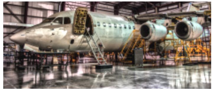 NDT is an integral part of aircraft maintenance.